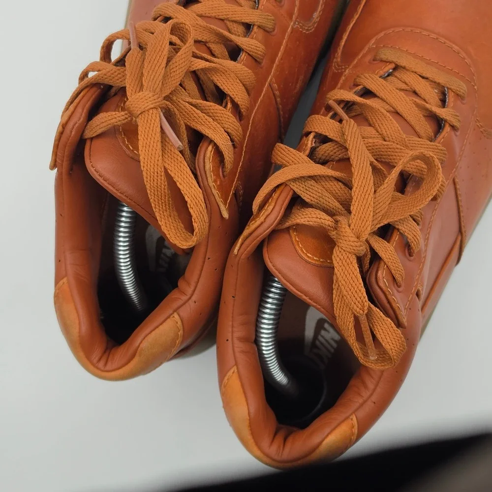 Nike ACG Air Max Goadome Mens 9.5 Brown Leather Hiking Boots Outdoor